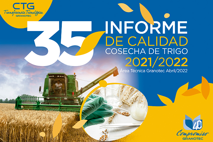35 Informe de Calidad de Cosecha de Trigo 2021-2022